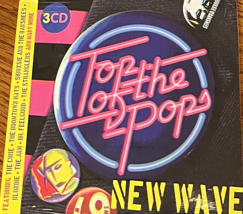 VARIOUS ARTISTS “TOP OF THE POPS: NEW WAVE” BRAND NEW ORIGINAL 2017 UK 3CD ALBUM
