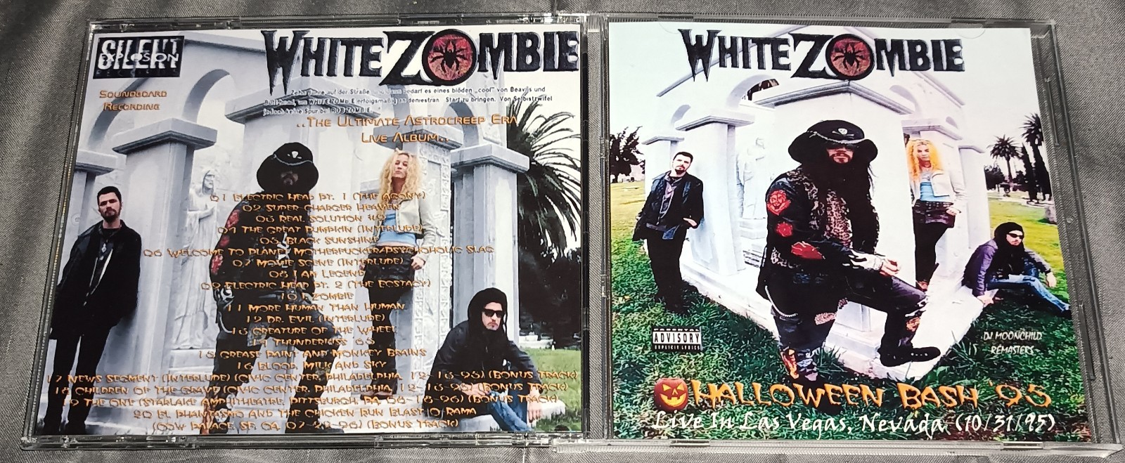 White Zombie Halloween Bash ’95 (Ultimate Astrocreep Era Live Album!) Promo CD