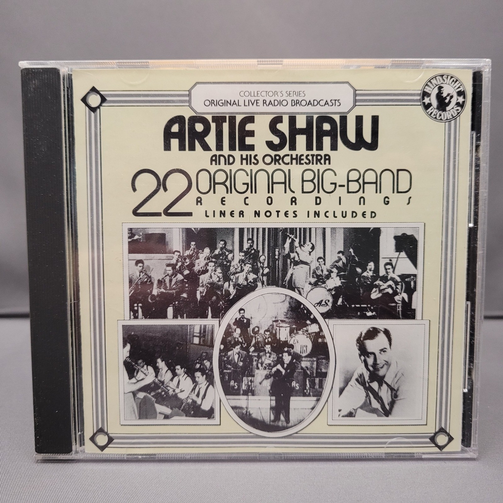 22 Original Big-Band Recordings by Artie Shaw (CD, 1987)