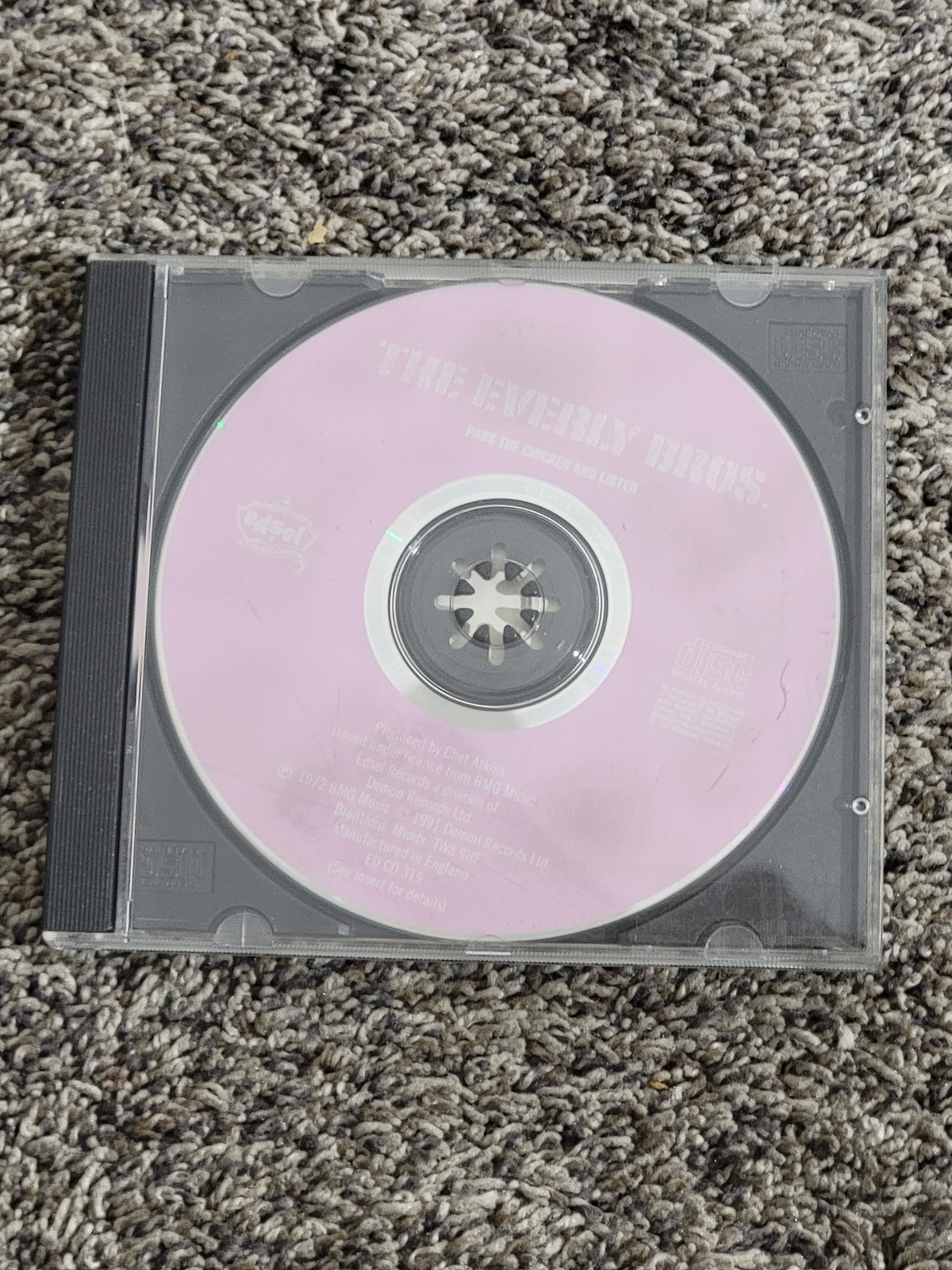 The Everly Bros. Pass the Chicken & Listen CD Edsel Records 1991