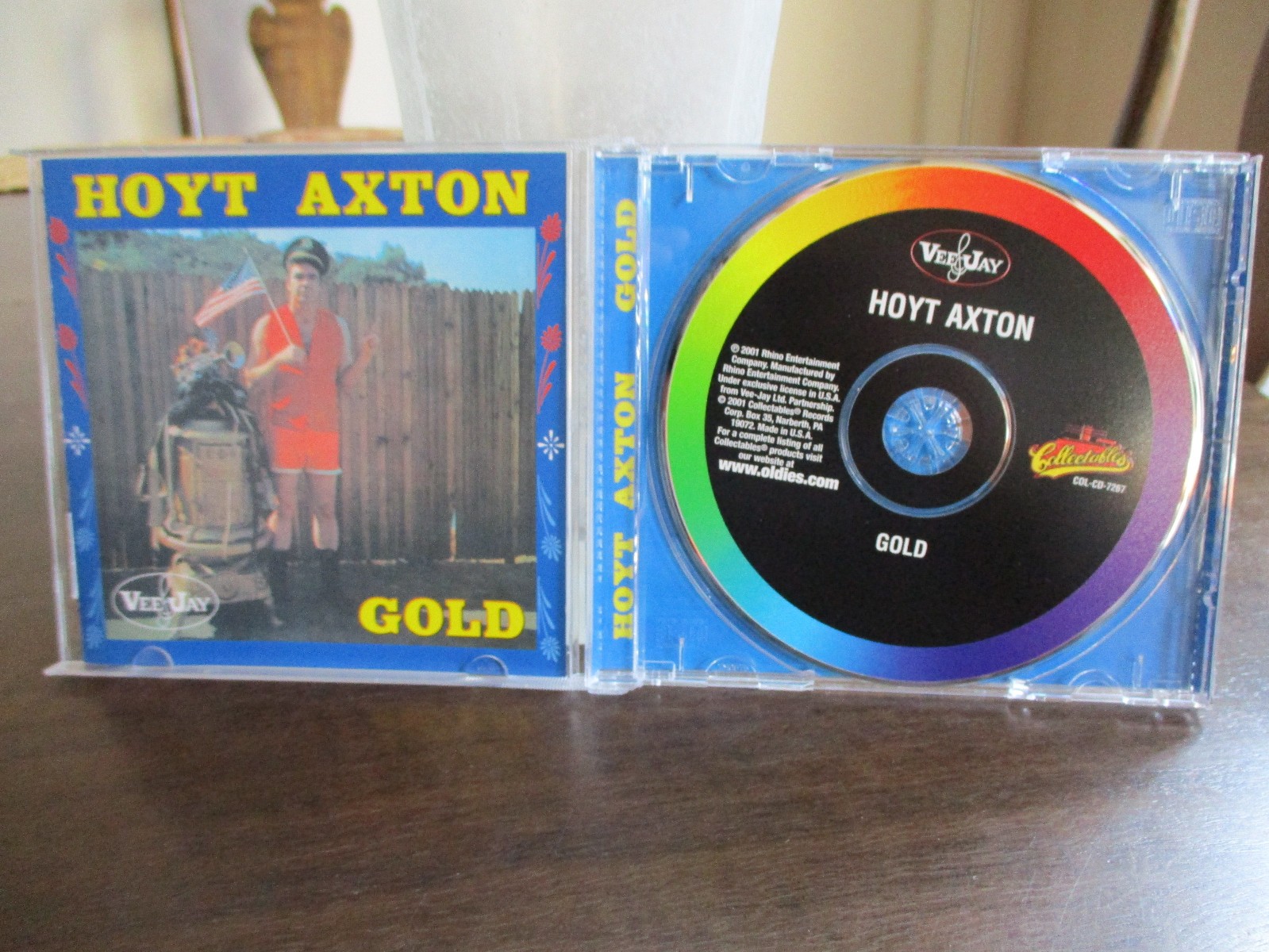 Hoyt Axton – Gold – 2001 Collectables Vee Jay/Rhino NM CD $11.95