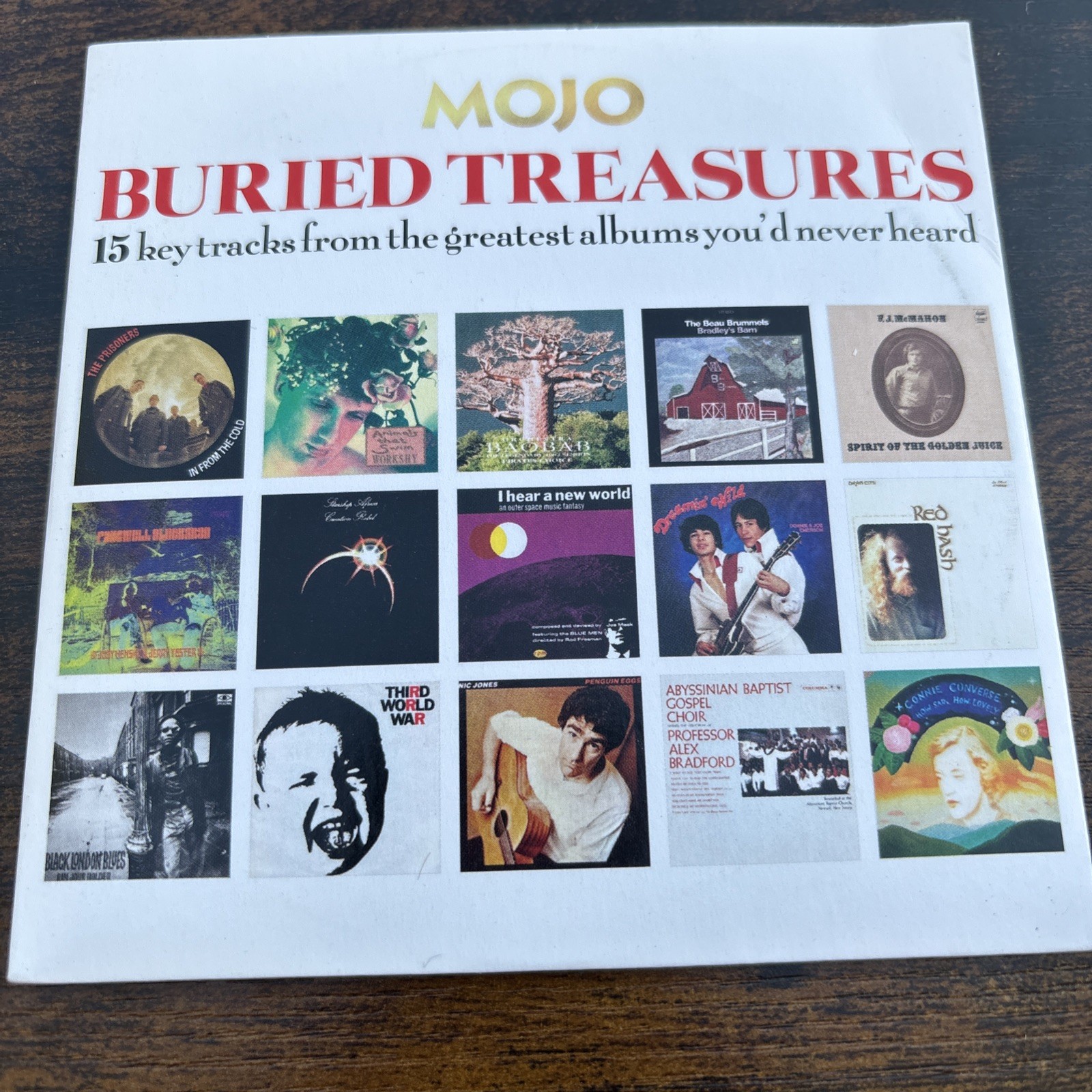 Buried Treasures.15 key tracks from trhe greatest albums. Promo Mojo Magazine