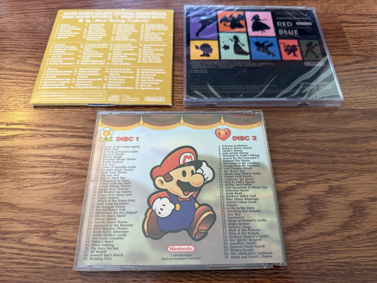 Nintendo Power Paper Mario Game Music Soundtrack CD 2-Disc Set N64 Promo – Plus+