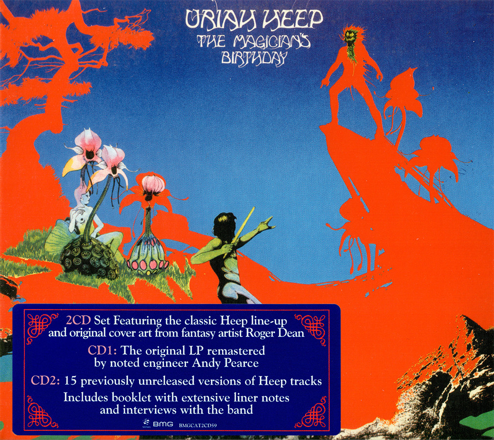 Uriah Heep ~ The Magician’s Birthday (1973) 2CD 2017 Sanctuary UK •• NEW ••