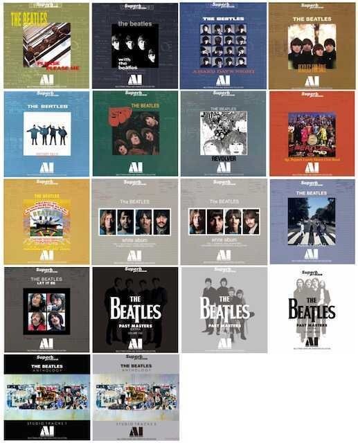 THE BEATLES AI – AUDIO COMPANION Series Complete SET 18Title 42CD