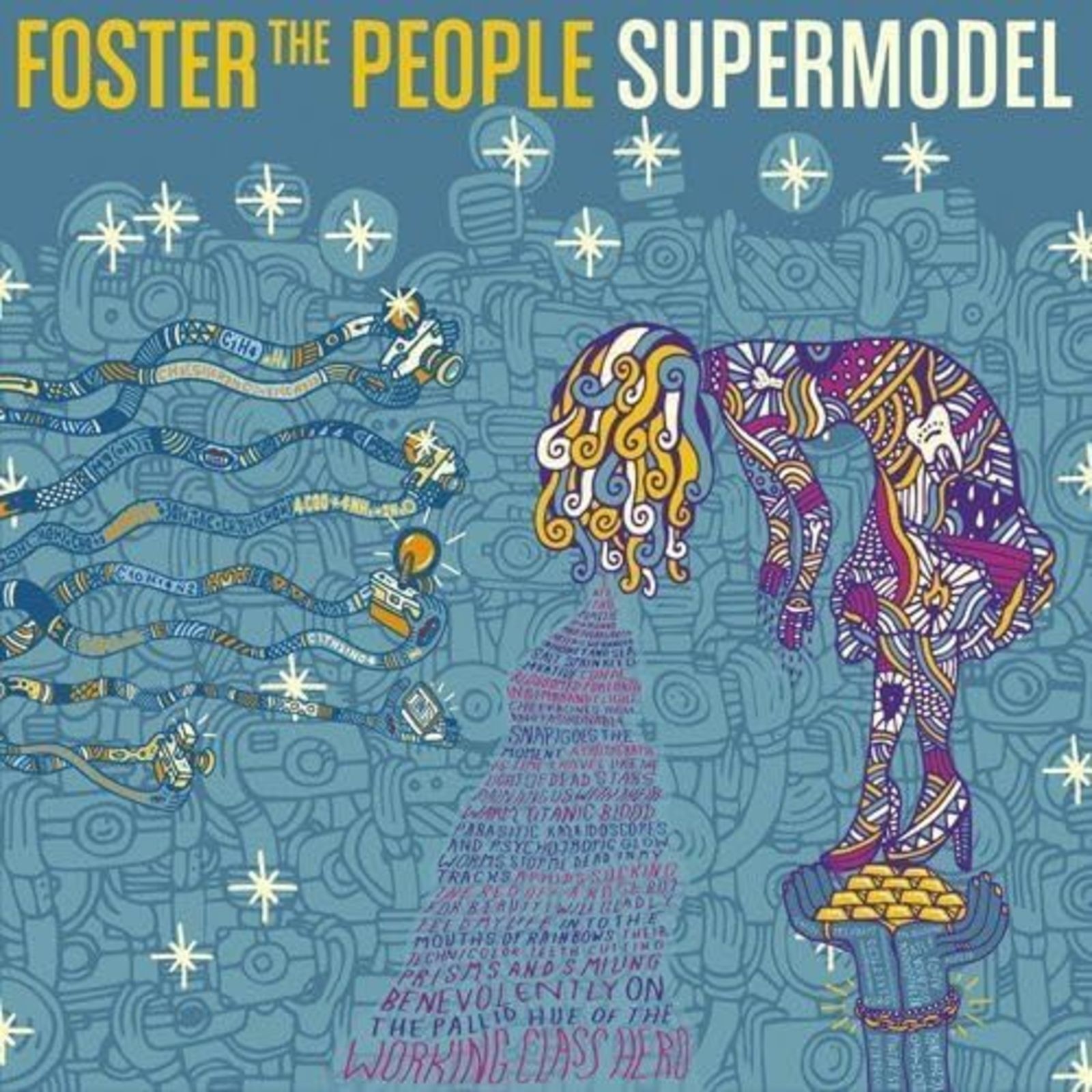 FOSTER THE PEOPLE-SUPER MODEL-CD BONUS TRACK Free Shipping w/Tracking# New Japan