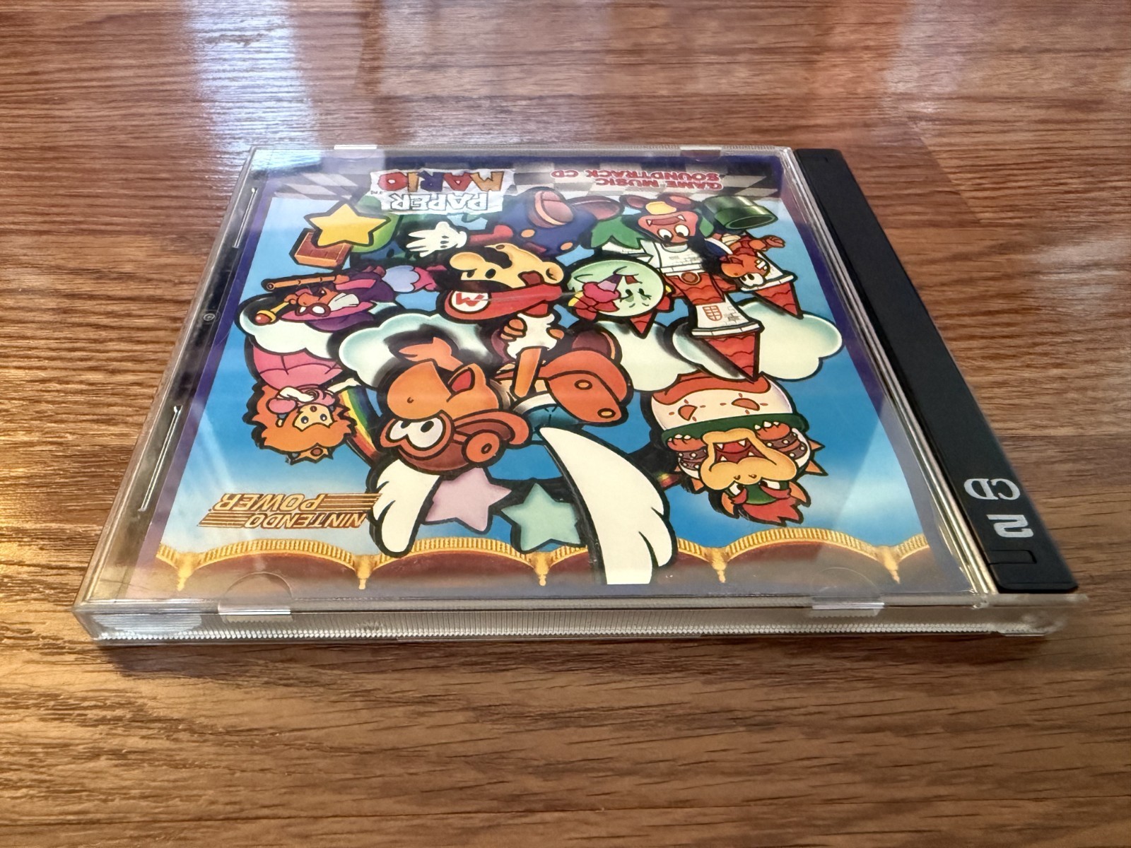 Nintendo Power Paper Mario Game Music Soundtrack CD 2-Disc Set N64 Promo – Plus+