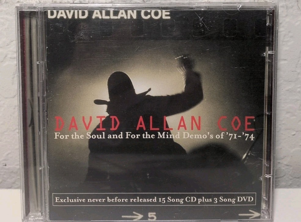 For the Soul & for the Mind 71-74 by David Allan Coe (CD, 2005) R38