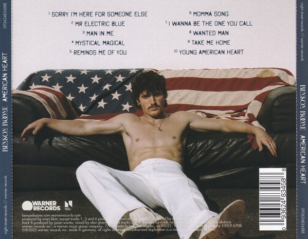 Benson Boone – American Heart CD – NEW