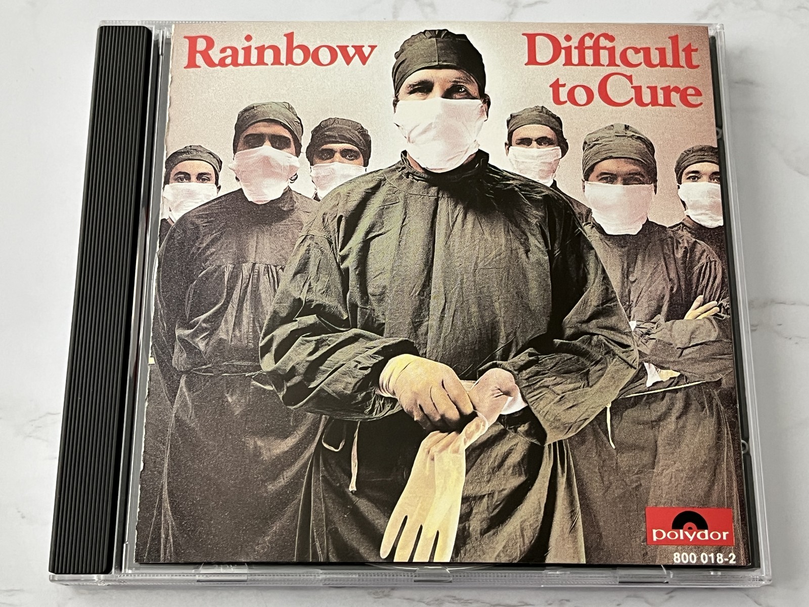 Rainbow Difficult To Cure CD TARGET ERA! USA BY PDO Polydor 800 018-2 RARE! OOP!