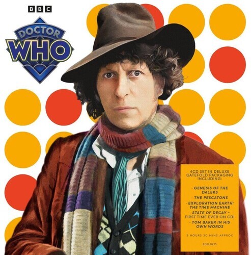 PRE-ORDER Doctor Who – Tom Baker Collection – Deluxe 4CD Boxset [New CD] Boxed S
