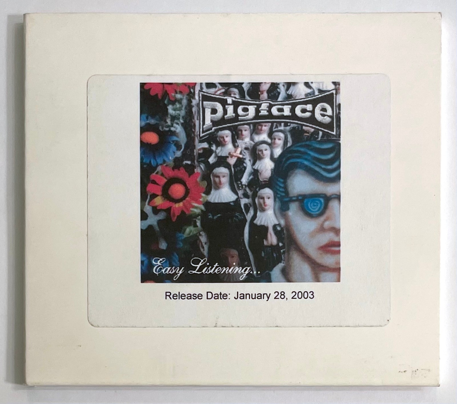 PIGFACE: Easy Listening… [CD] Promo 2002 Martin Atkins, Groovie Mann, Edsel Dope