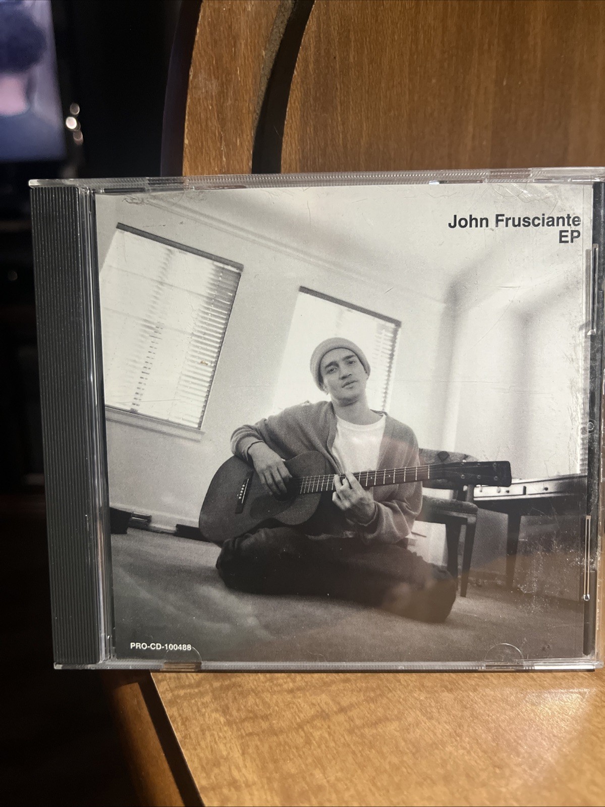 John Frusciante EP CD Album Jewel Case Standard Clear Black Cover Art