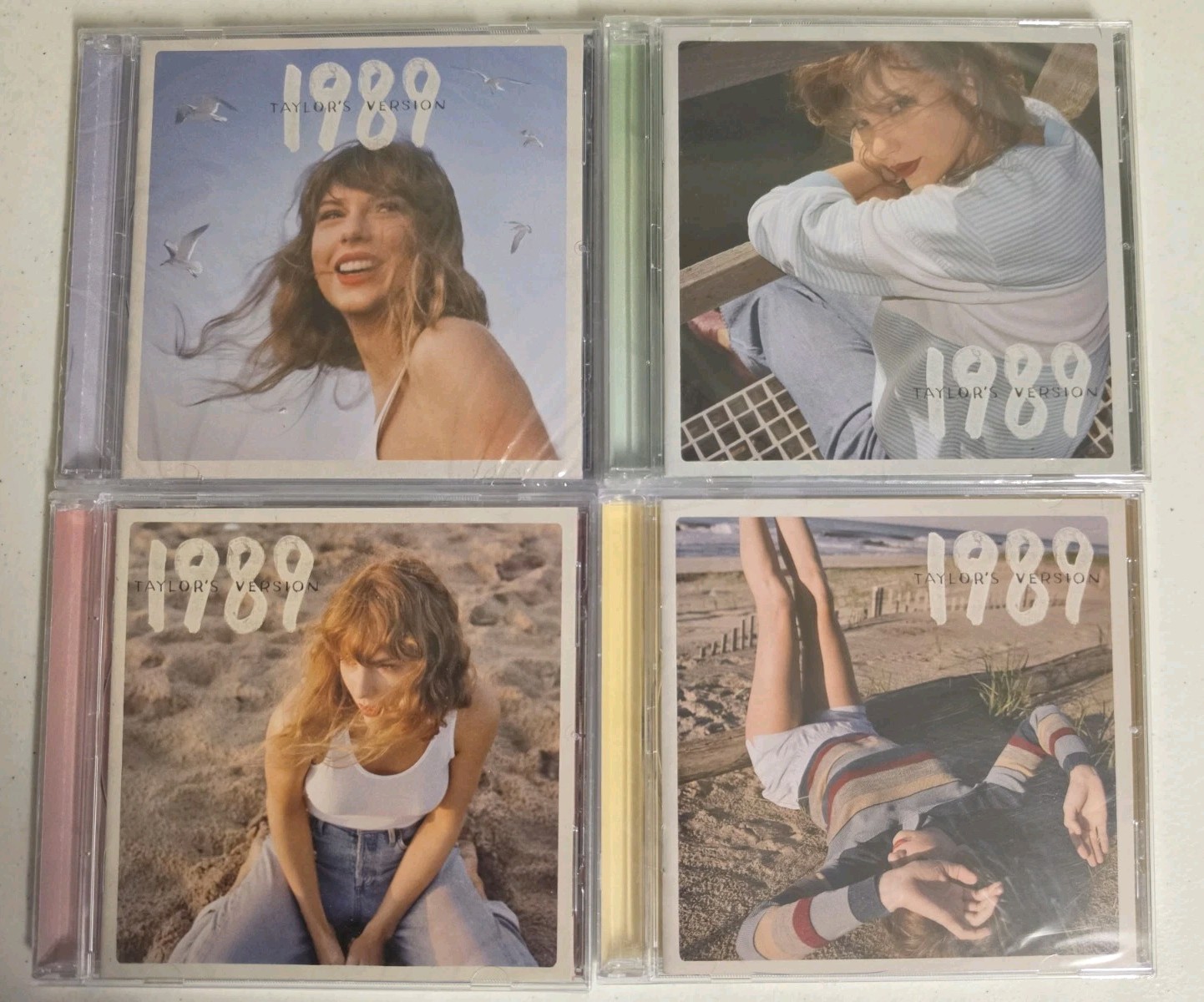 Taylor Swift 1989 Taylor’s Version Deluxe Cd’s SET OF ALL 4 Sealed – Brand New