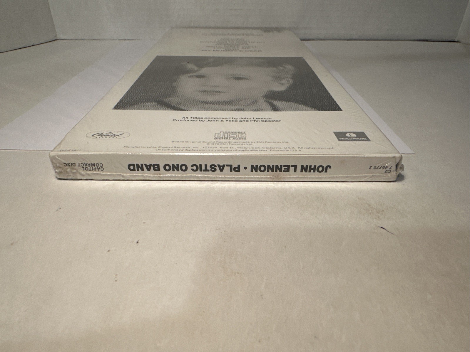 JOHN LENNON Plastic Ono Band – SEALED – CD LONGBOX – Capitol – Beatles