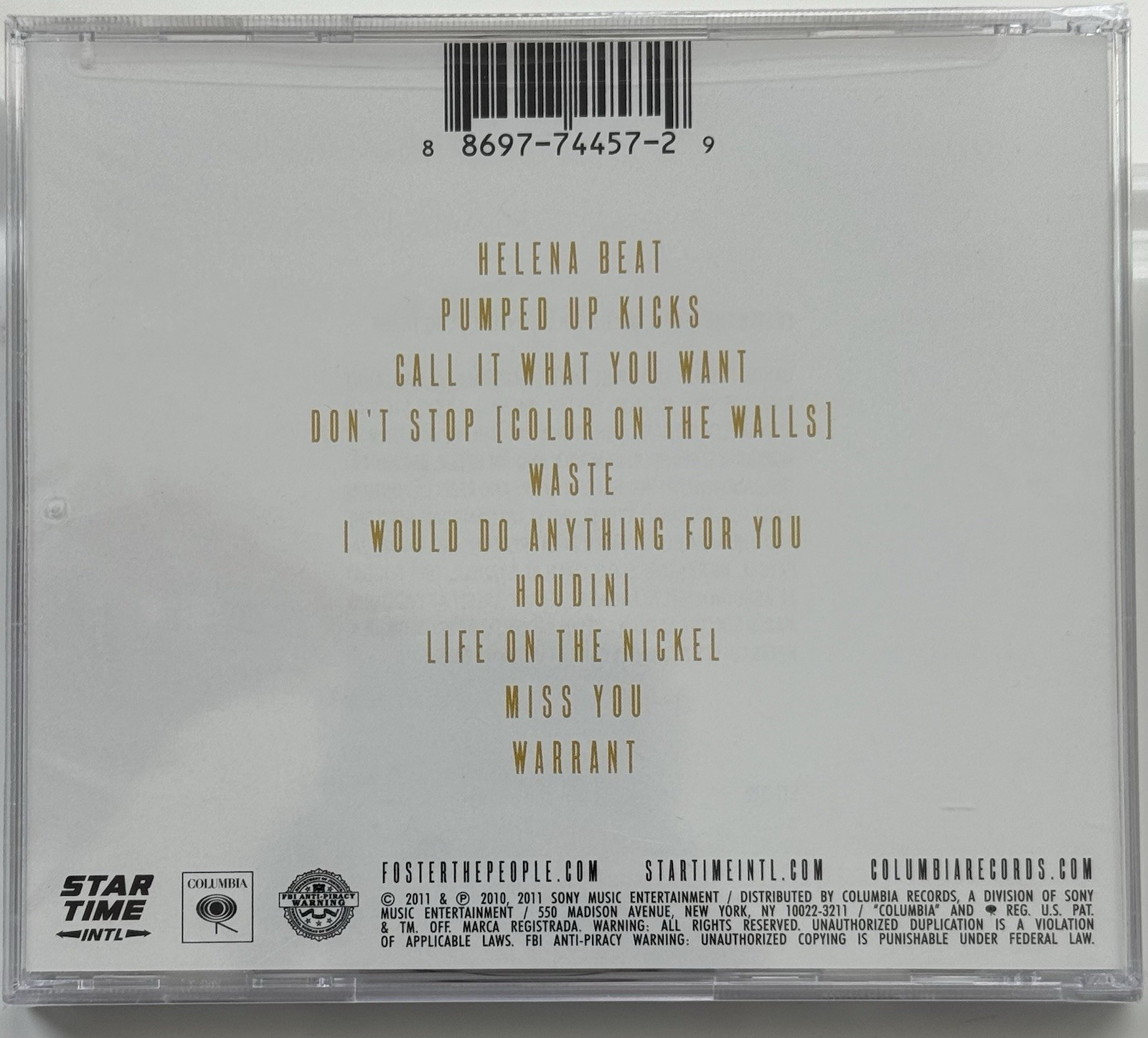 Torches by Foster the People (CD, 2011) – New, Sealed