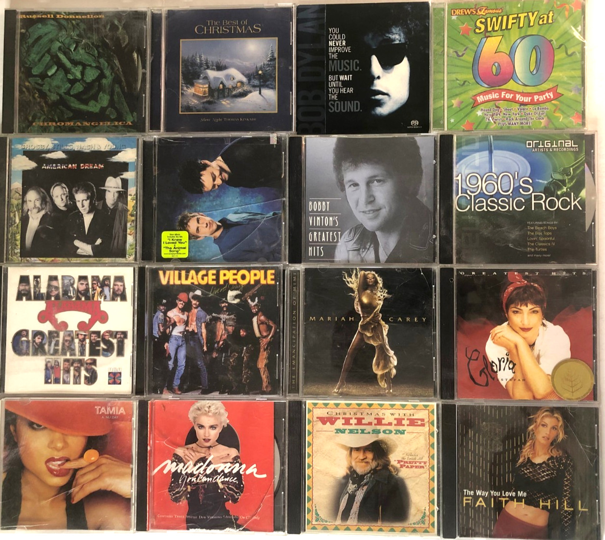 CD’s Pick Choose your own-Lot #26Z-Country, Rock, Rap, R&B and more-Combined S/H