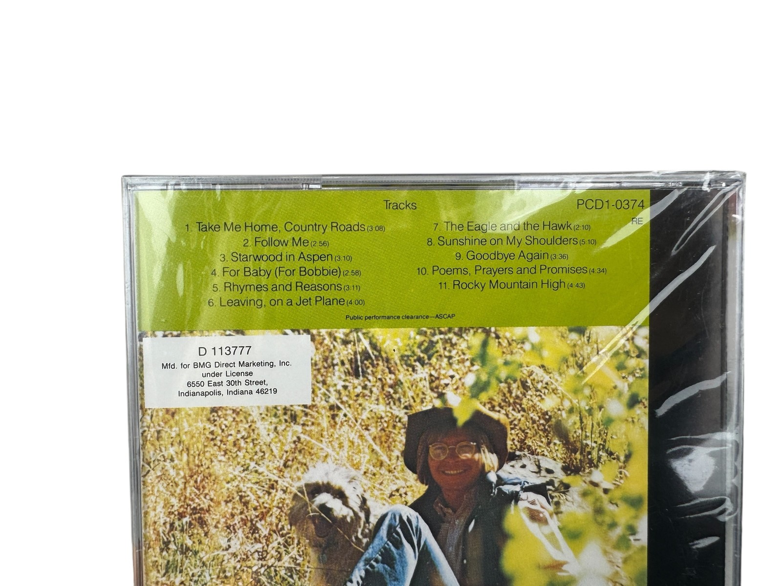 John Denver’s Greatest Hits CD RCA Records Sealed