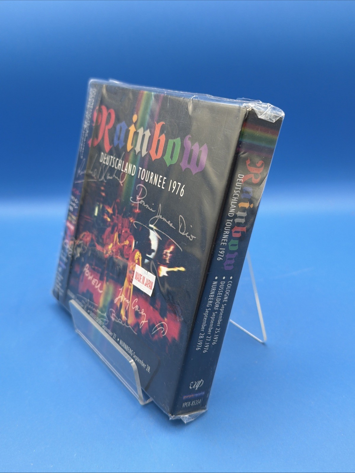 RAINBOW. Deutschland Tournee 1976 / JAPAN 2006 6-CD Box VPCK-85354 NEW SEALED