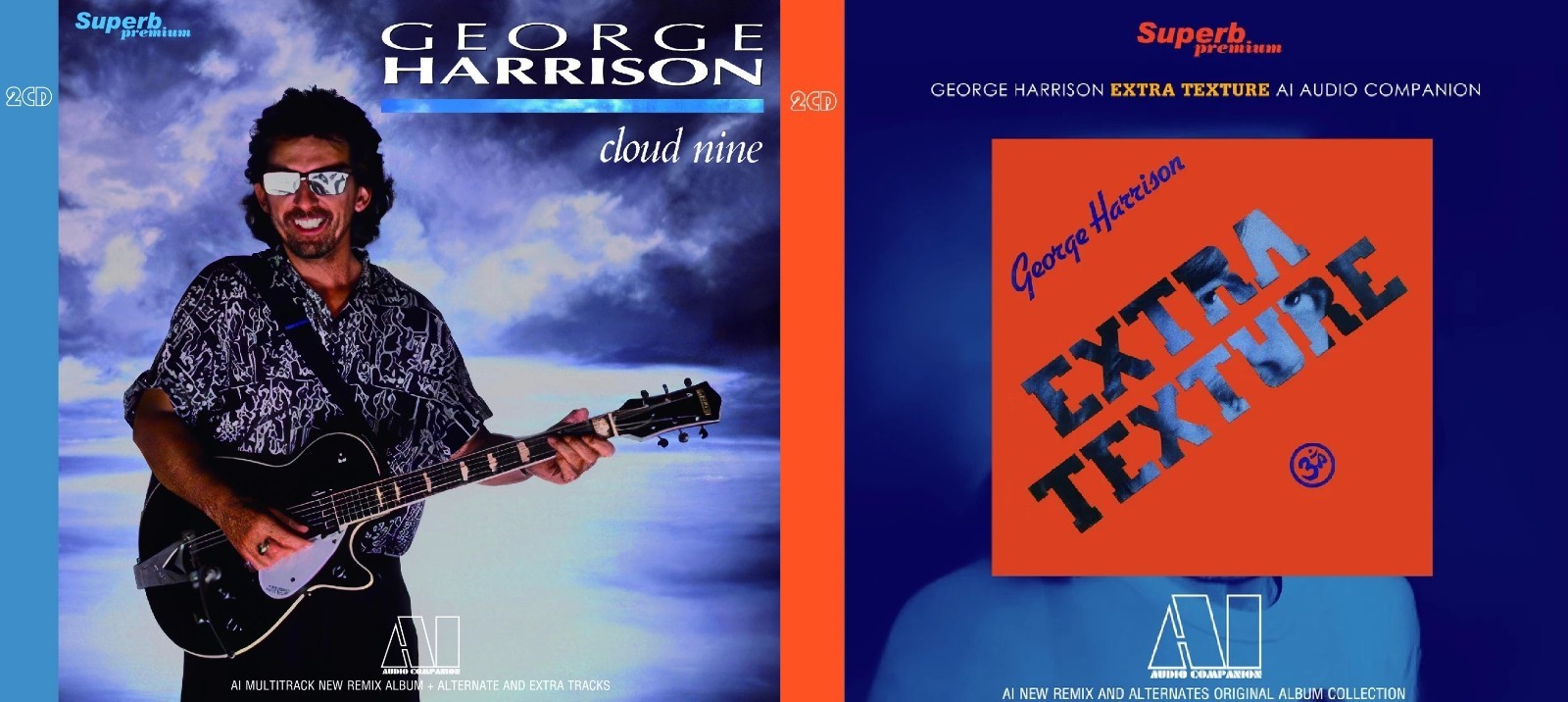 GEORGE HARRISON / AI – AUDIO COMPANION ORIGINAL ANALOG MASTER + AI REMIX 4CD