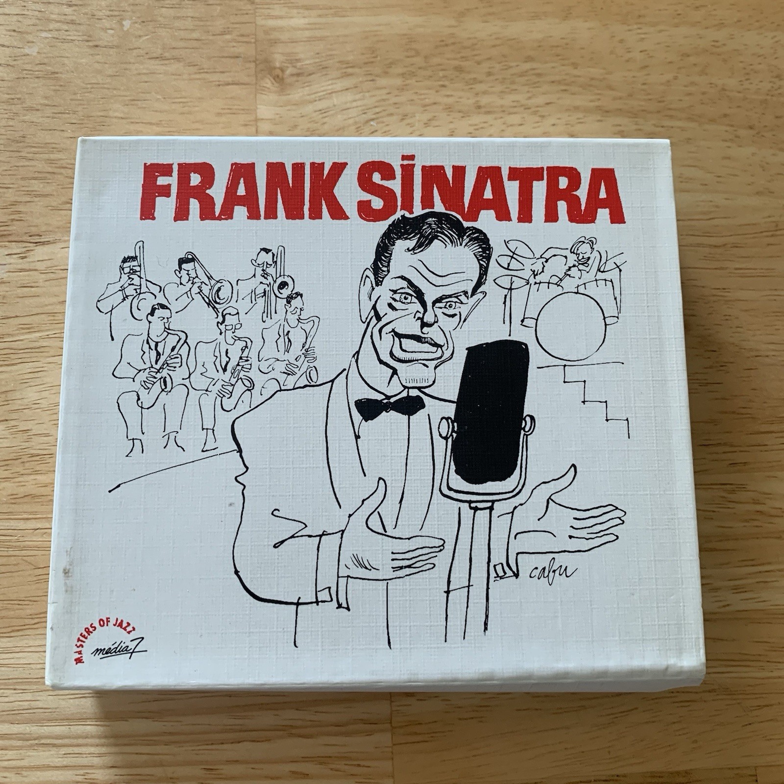 Frank Sinatra 2CD Case Masters Of Jazz Media 7 R2CD 8009