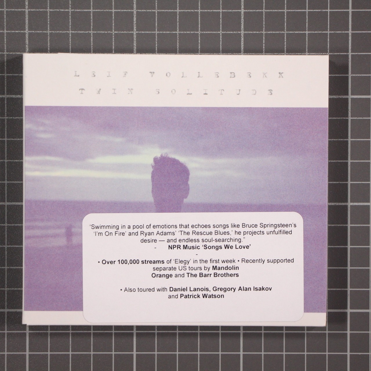Twin Solitude by Leif Vollebekk (CD, 2017) Promo Digipak