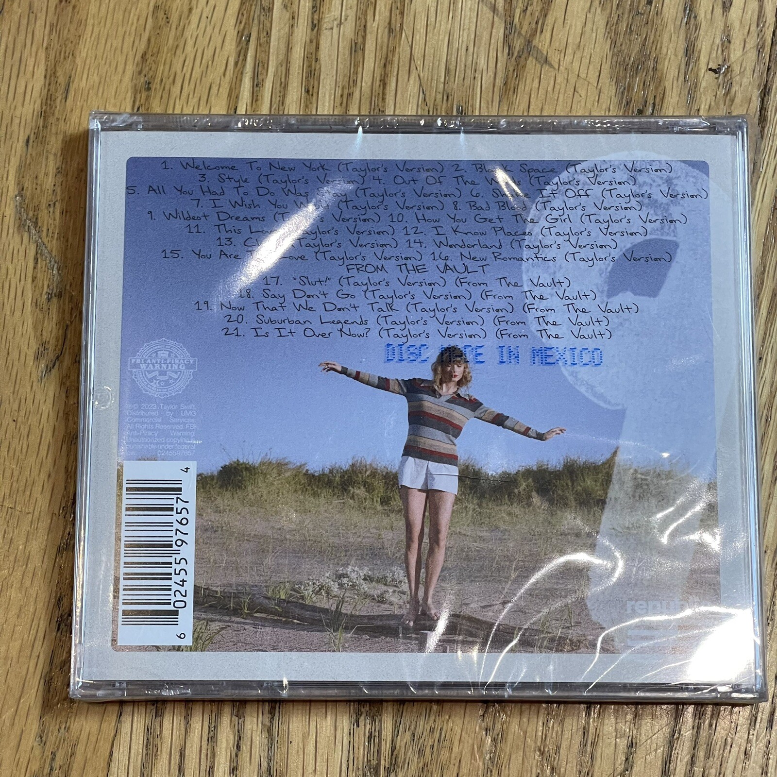Taylor Swift – 1989 Taylor’s Version Rose Garden Pink CD NEW (CRACKED CASE)