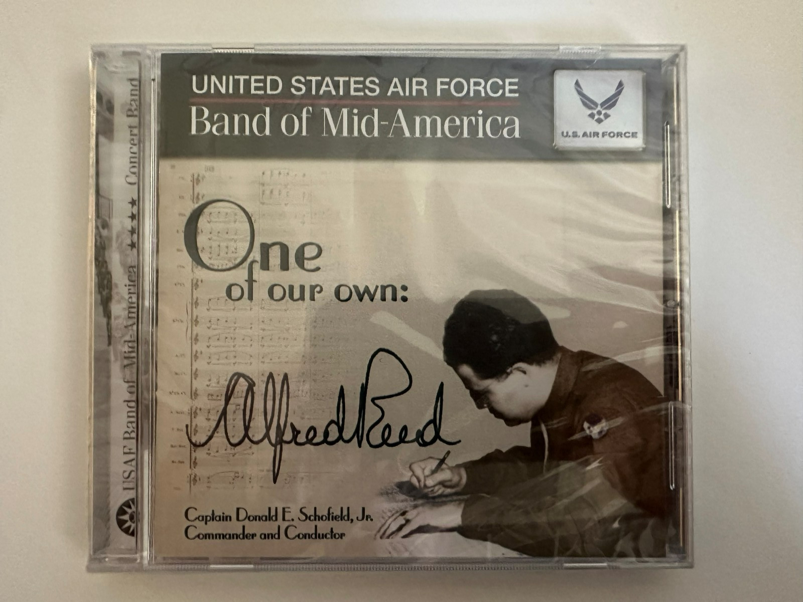 United States US Air Force Band of Mid-America One of our Own Alfred Reed NEW CD
