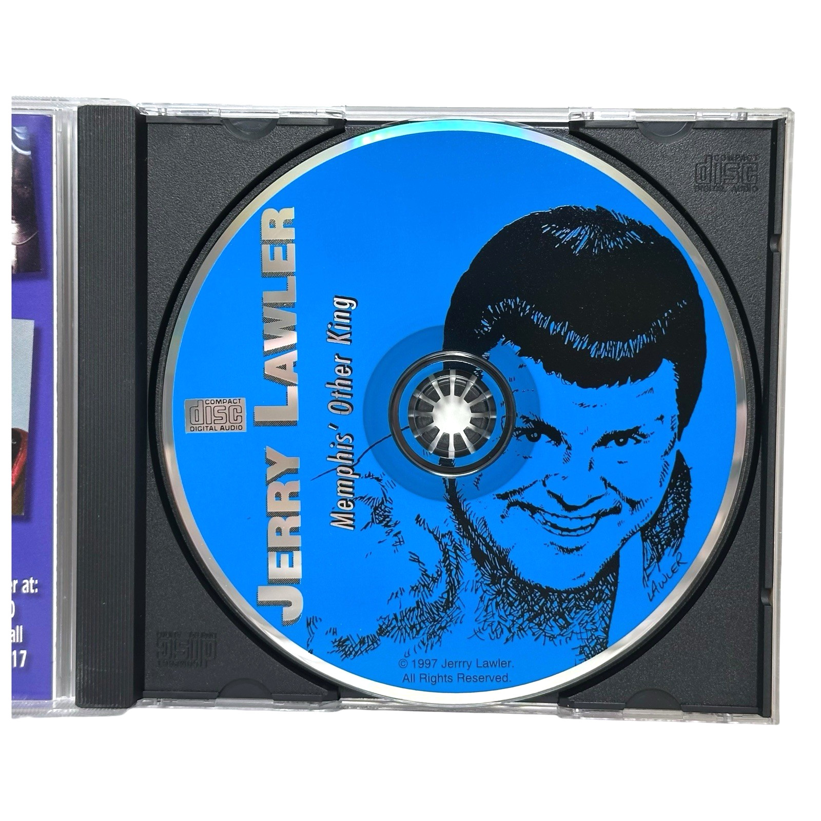 Jerry Lawler MEMPHIS OTHER KING Self-Released Mail Order CD Rare OOP NOS WWF WWE