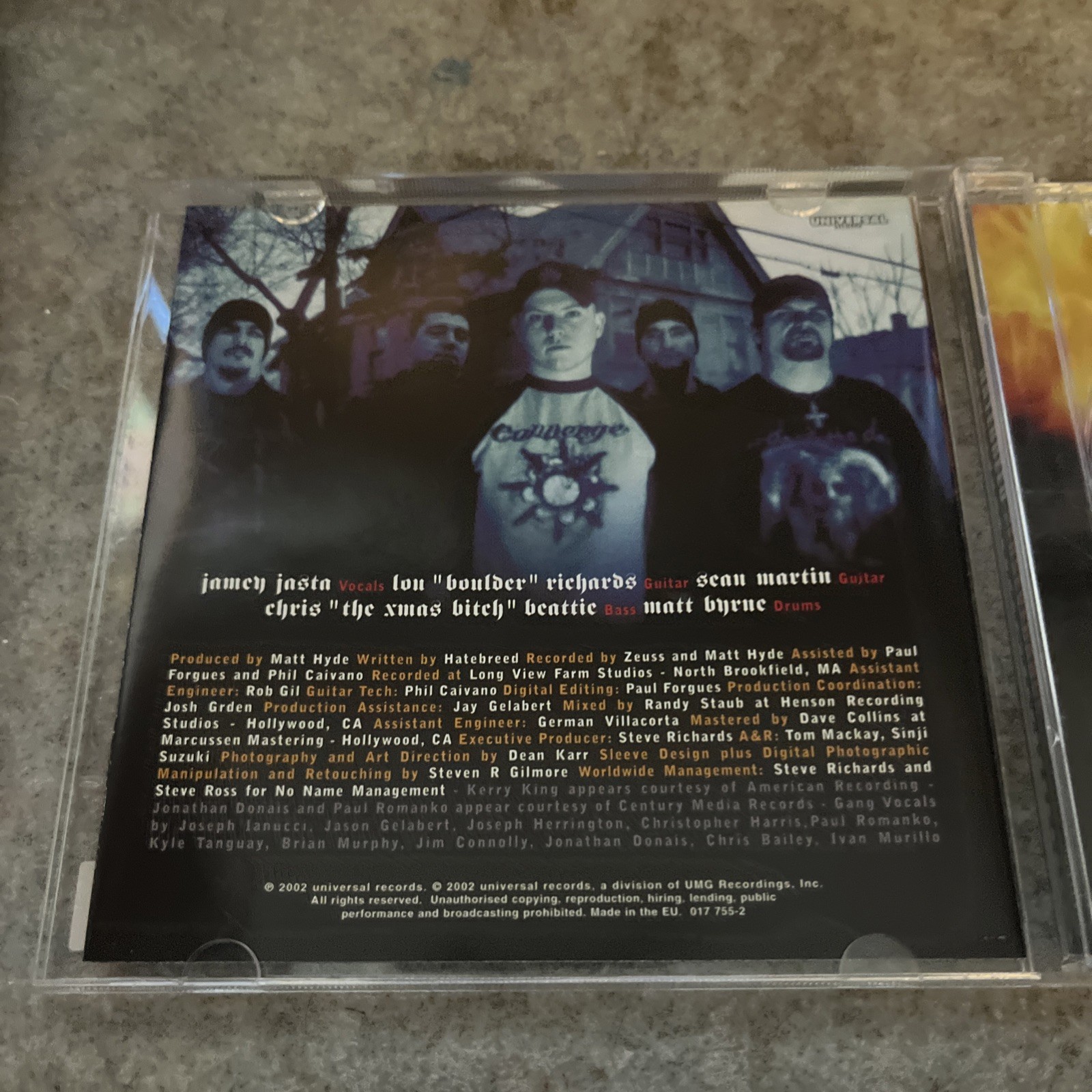 Perseverance [Orchard] [PA] by Hatebreed (Rock) (CD, Apr-2002, Universal)