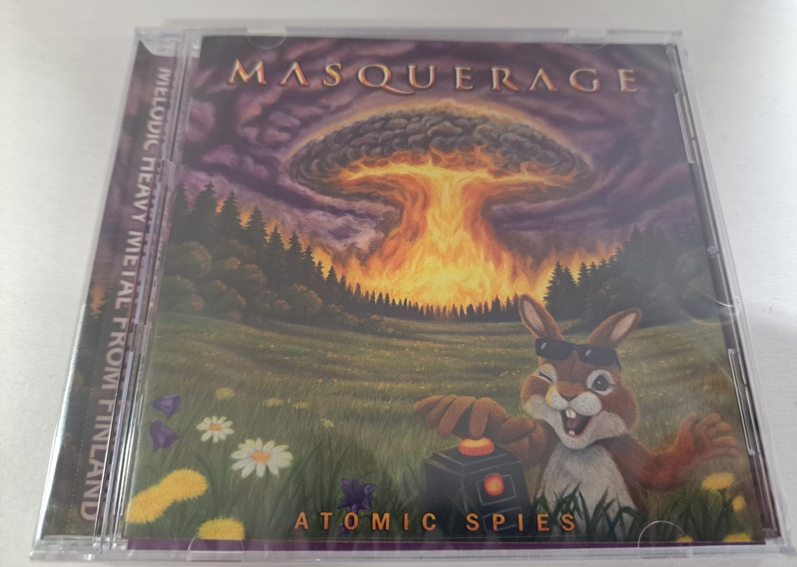 Masquerage Atomic Spies New CD Melodic Heavy Metal