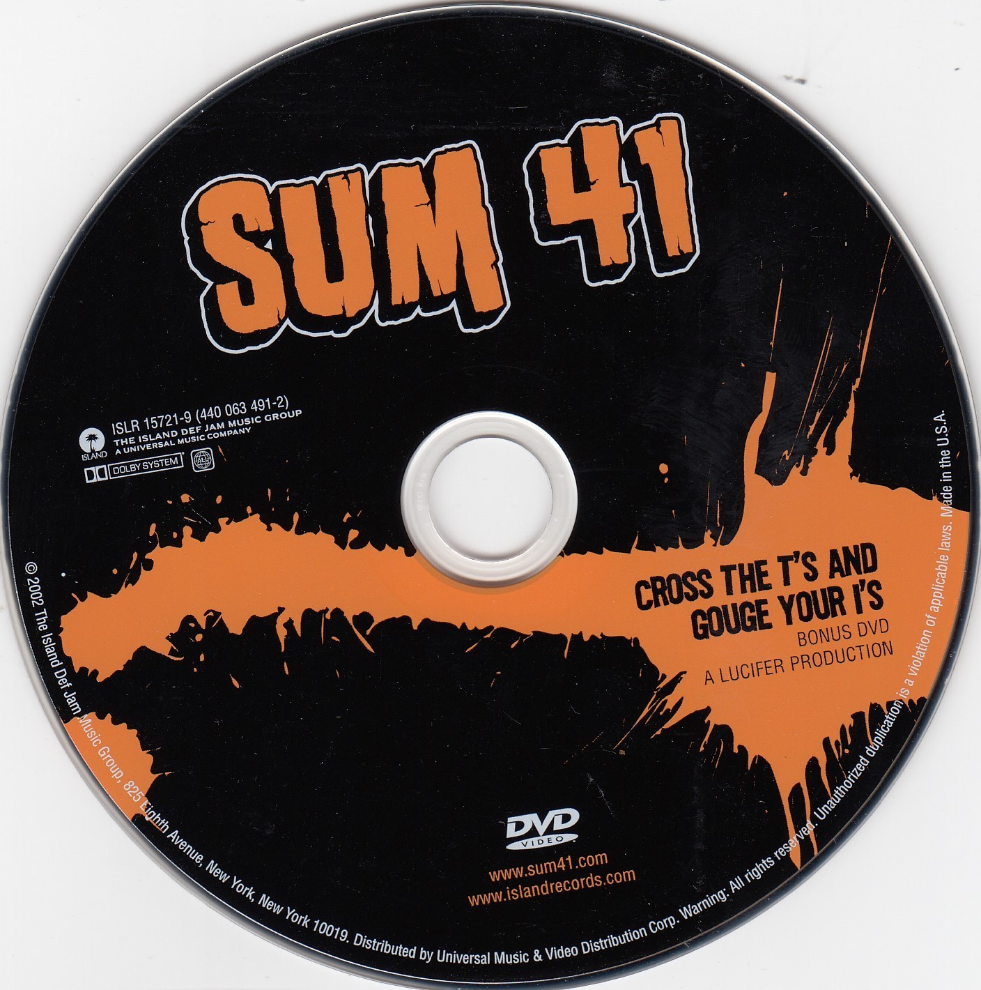 Sum 41 – Does This Look Infected? [PA] (CD, Nov-2002, Def Jam (USA)) + DVD