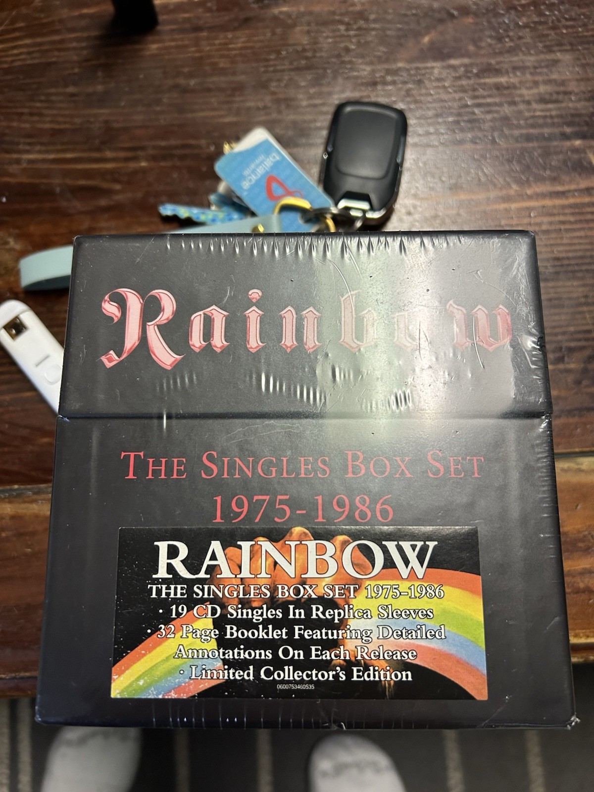 Rainbow The Singles Box Set 1975-1986 Limited Collector’s Edition 19-CD Rock Box