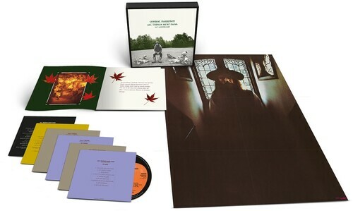 GEORGE HARRISON All Things Must Pass – 50th Anniversary + 60 page book 6CD