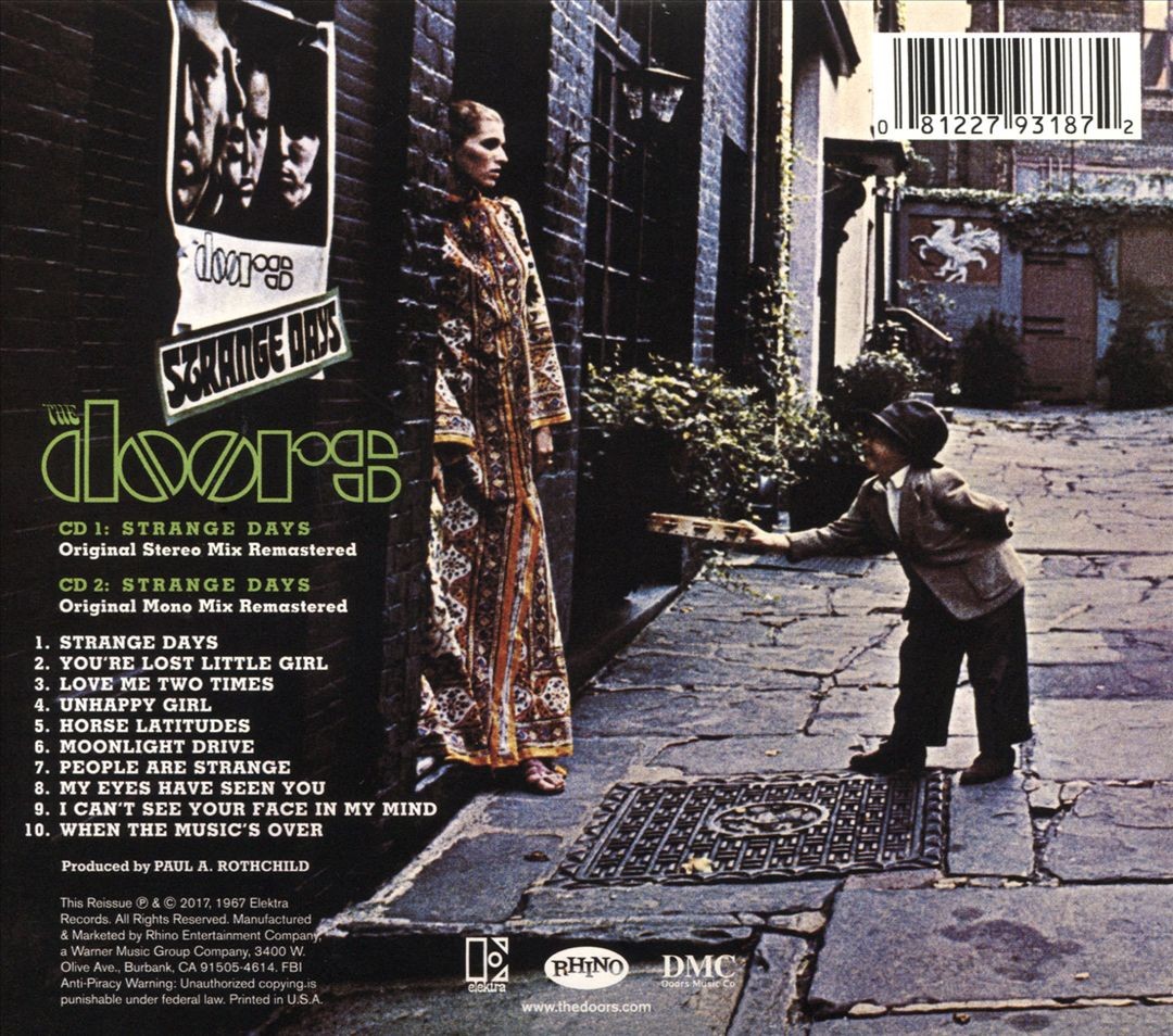 THE DOORS – STRANGE DAYS [50TH ANNIVERSARY DELUXE EDITION] [2 CD] NEW CD