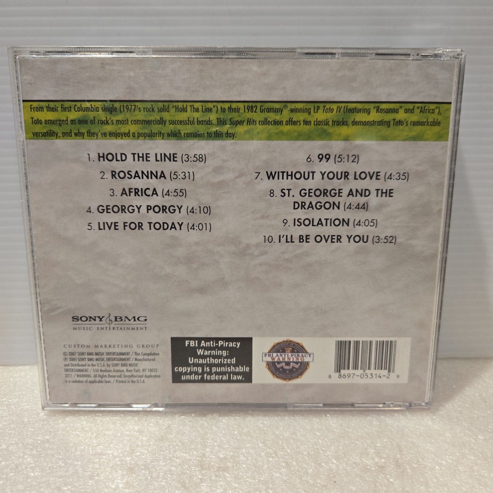 ROCK, CLASSIC ROCK, POP 6 CD LOT – SEE TITLES IN DESCRIPTION – CRCD14-2