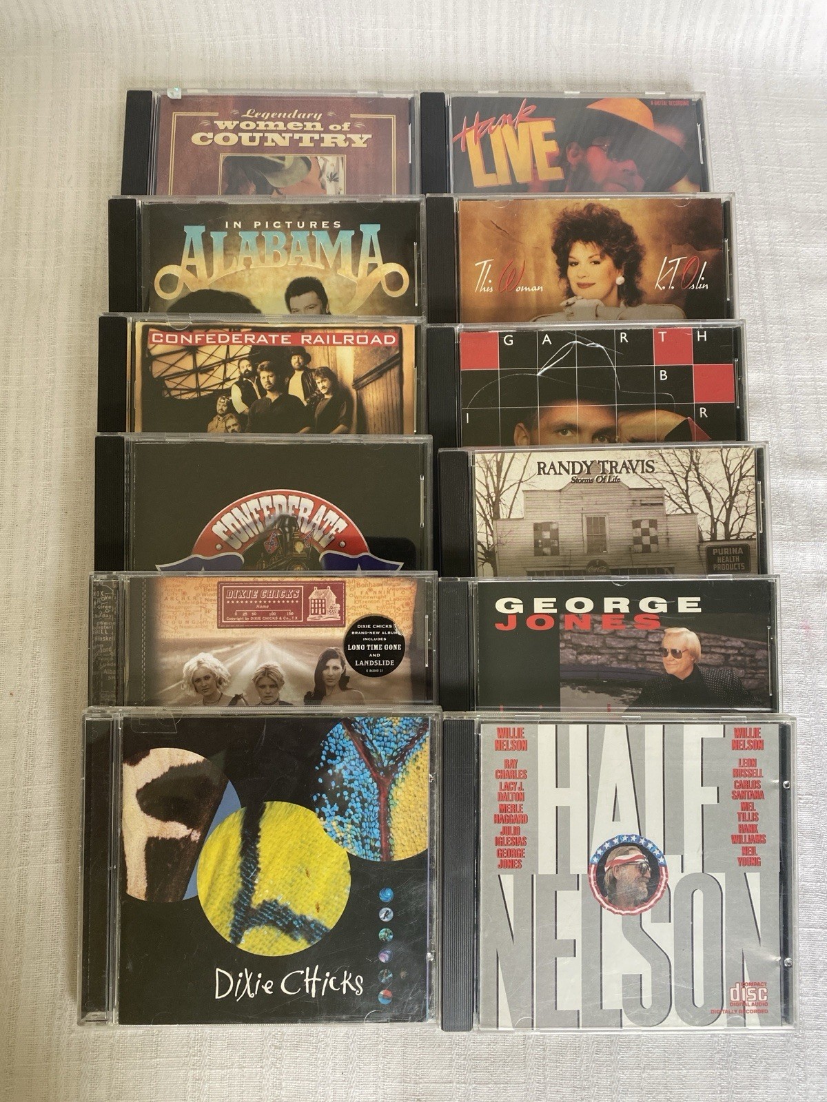 Country CDs For Sale, Lot of 12 – In Original Jewel Cases