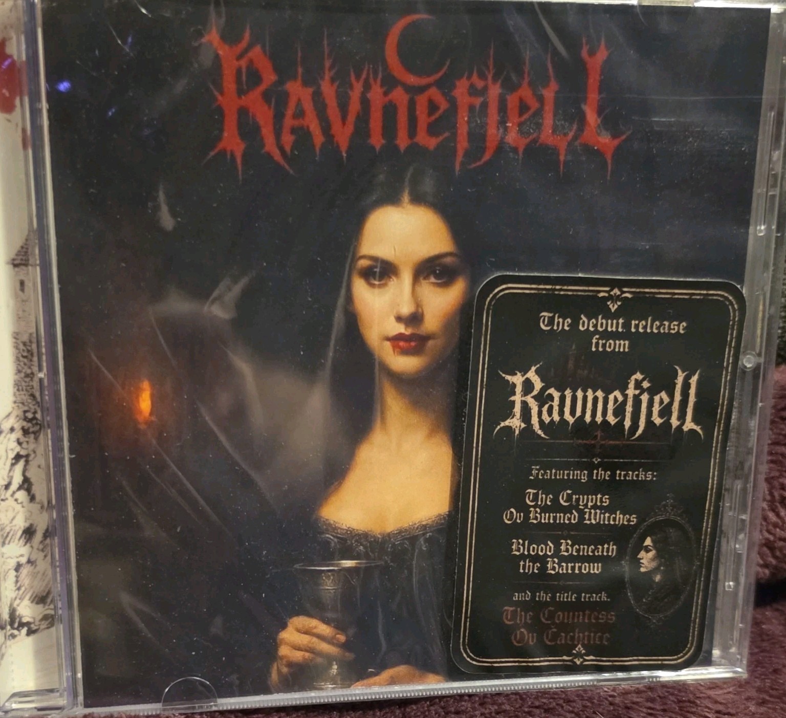 Ravnefjell The Countess Ov Cachtice CD Album