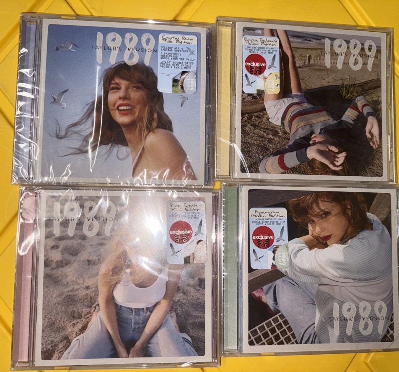Taylor Swift 1989 Taylor’s Version Target Exclusive 4-CD Set with Posters