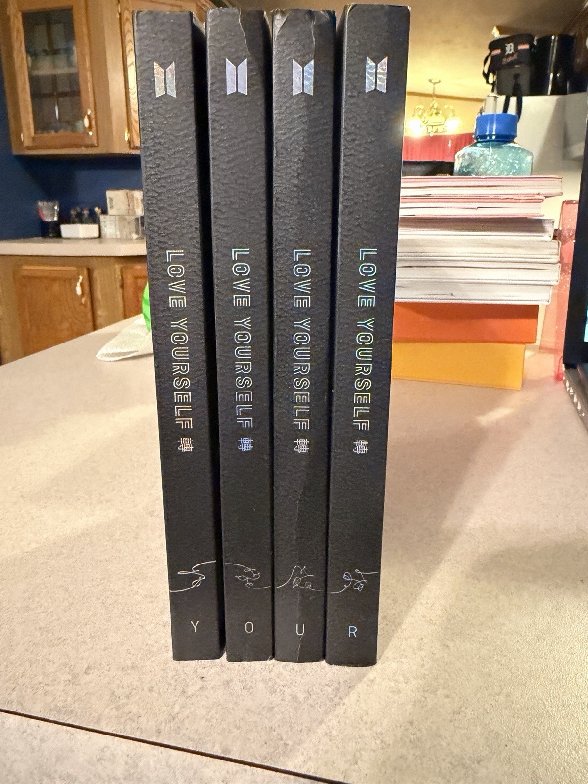 BTS Love Yourself 轉 ‘Tear’ CD Album Lot of 4 Versions 2018 Big Hit K-Pop