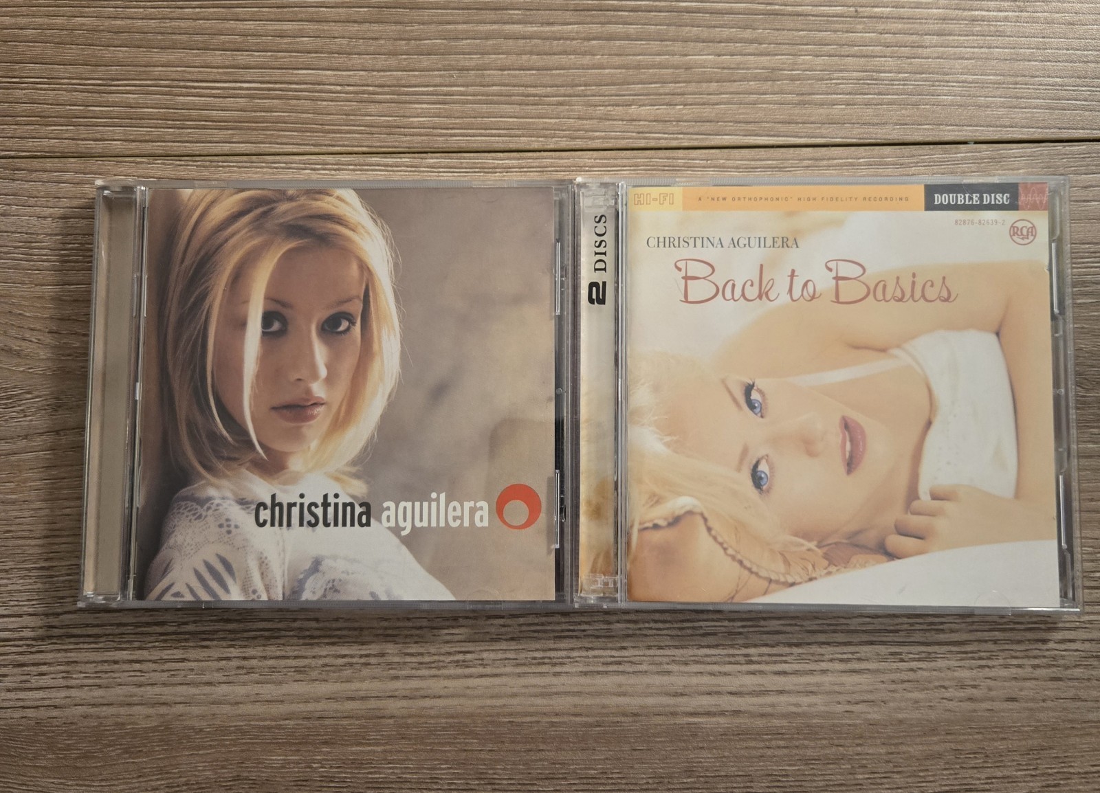 Christina Aguilera 3-CD LOT: Debut + Back To Basics 2CD Pop R&B Xtina
