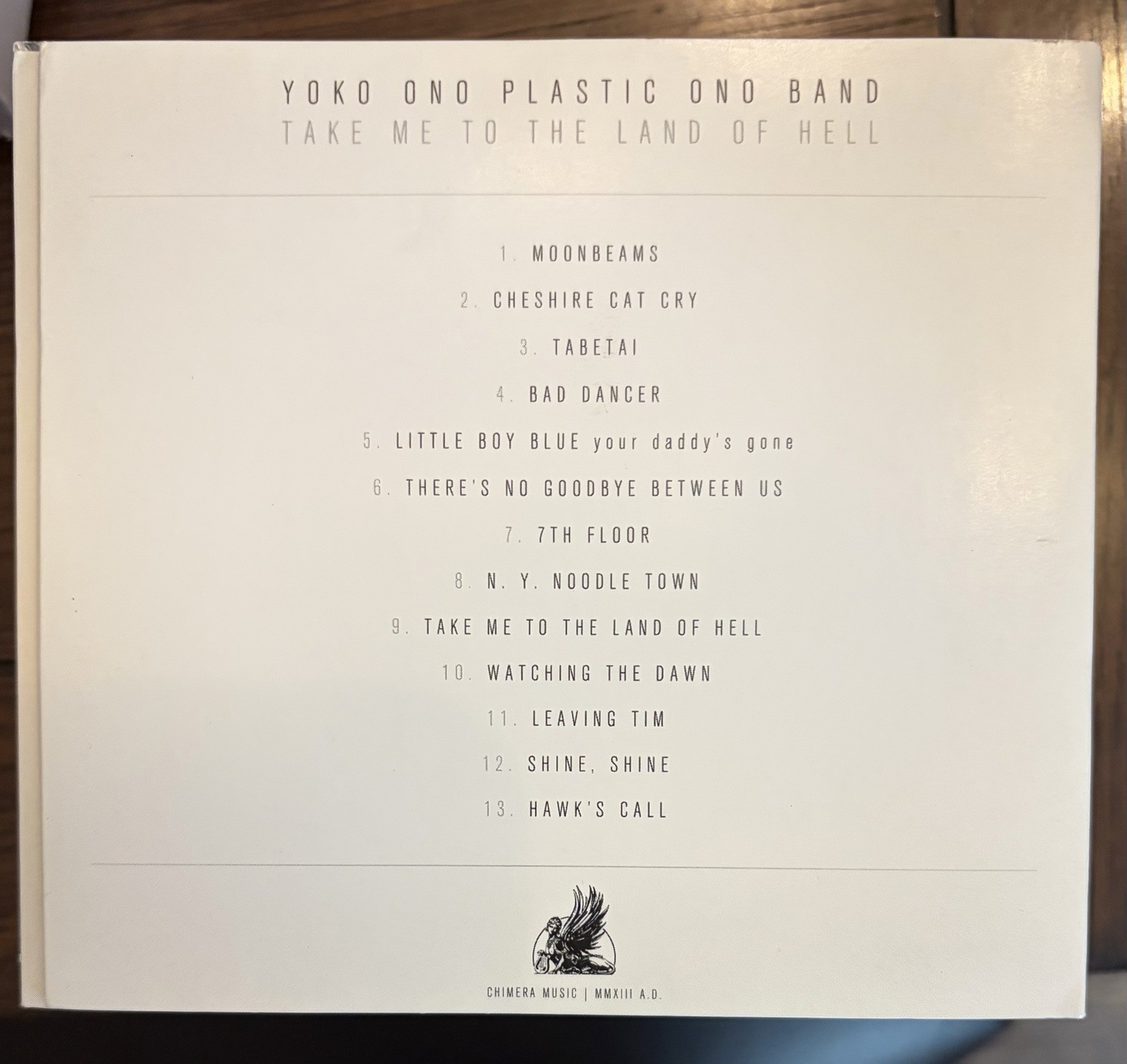 Take Me to the Land of Hell by Ono, Yoko / Plastic Ono Band (CD, 2013)