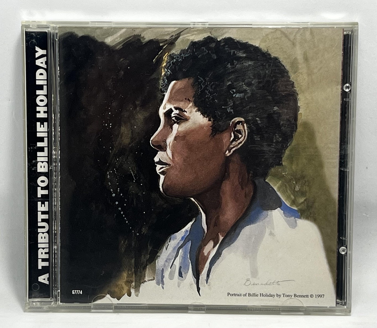 Vintage 1997 Tony Bennett CD On Holiday Tribute Billie Holiday Jazz Vocal Album