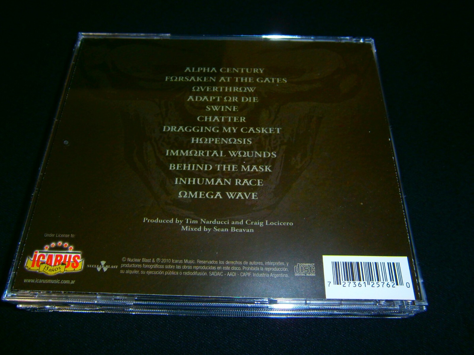 FORBIDDEN – Omega Wave. CD