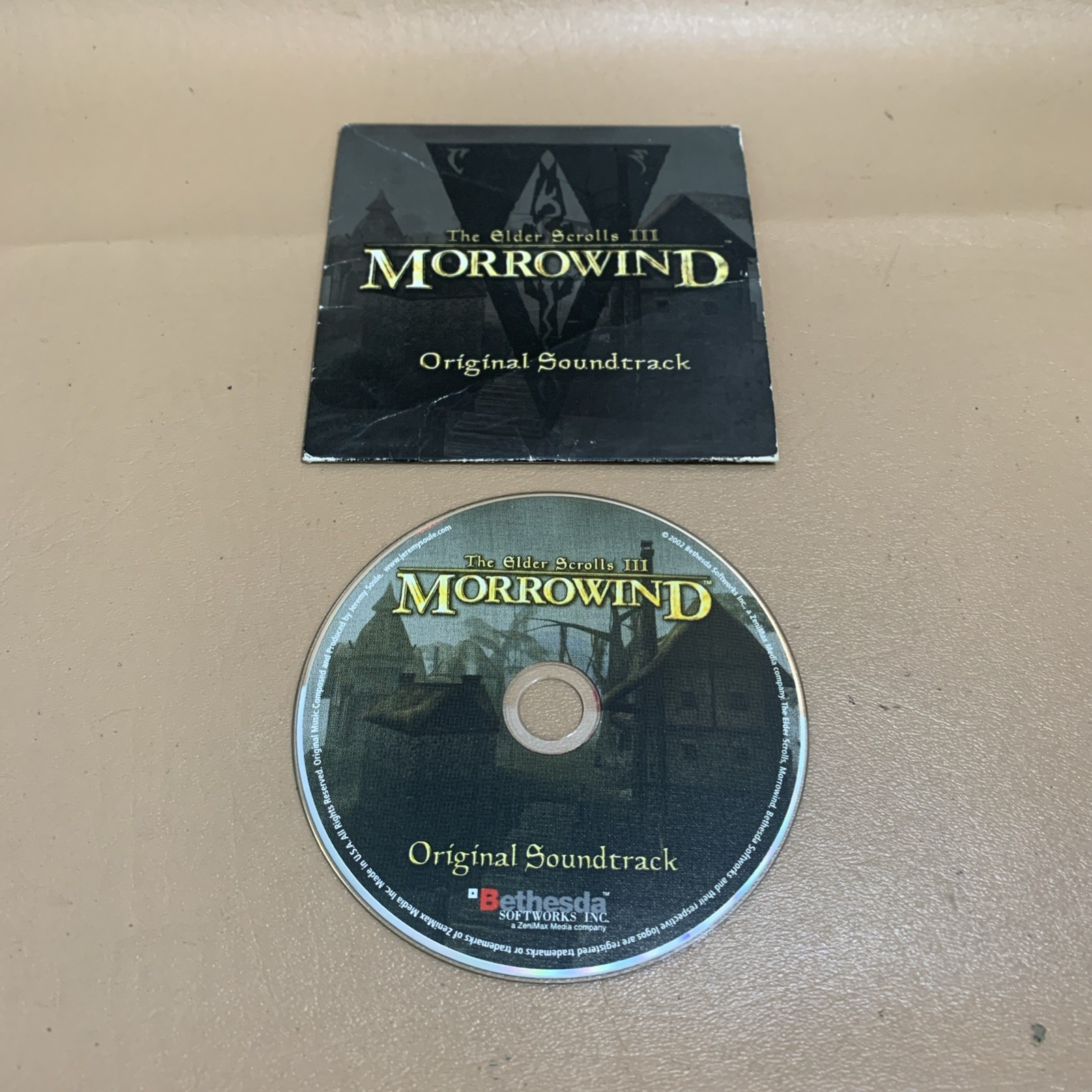 Elder Scrolls III: Morrowind- Collector’s Edition- Original Soundtrack CD – 2002