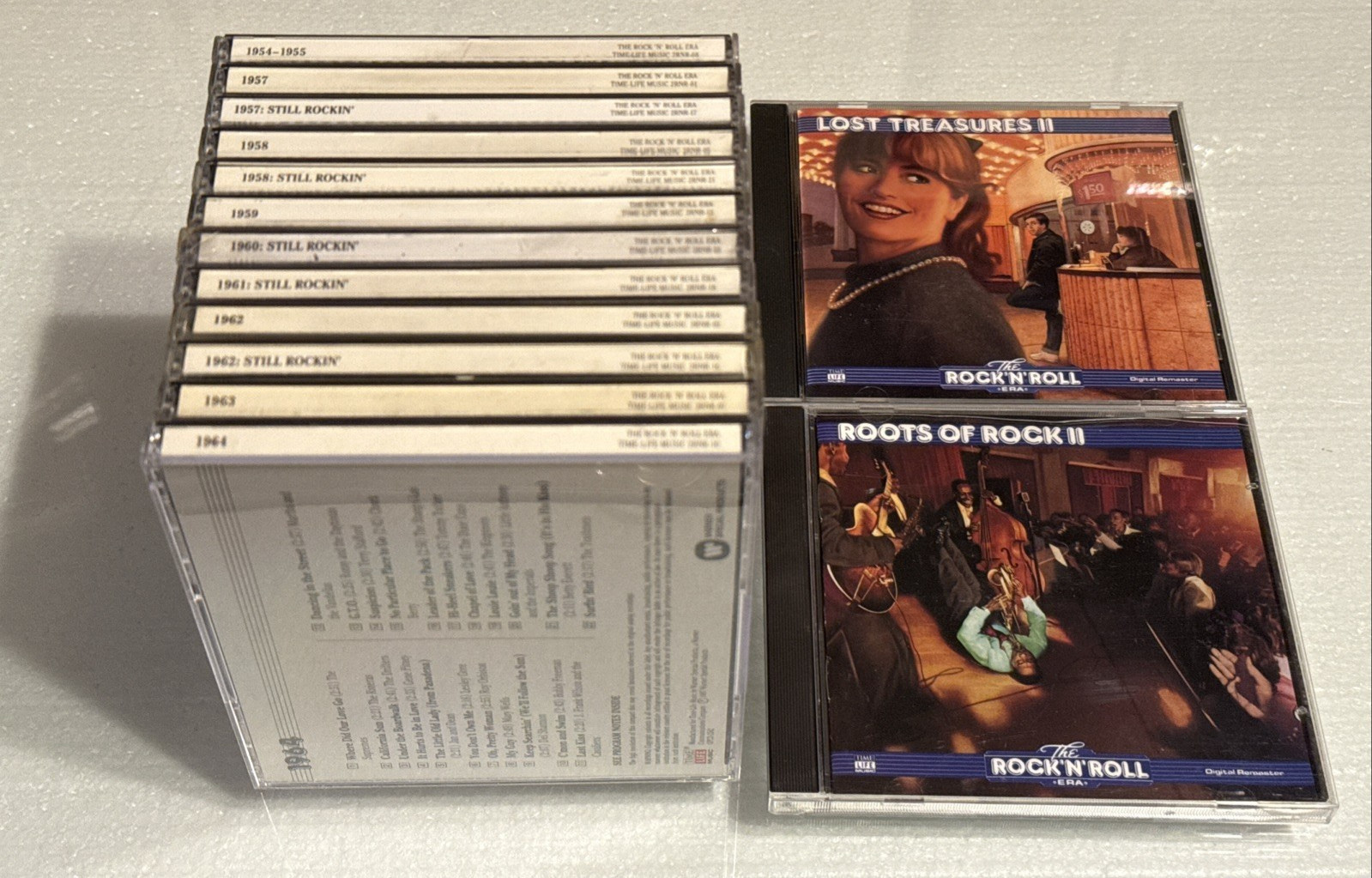 [TL1] 14 Time Life The Rock ‘N’ Roll Era CD Lot 1950s and 1960s