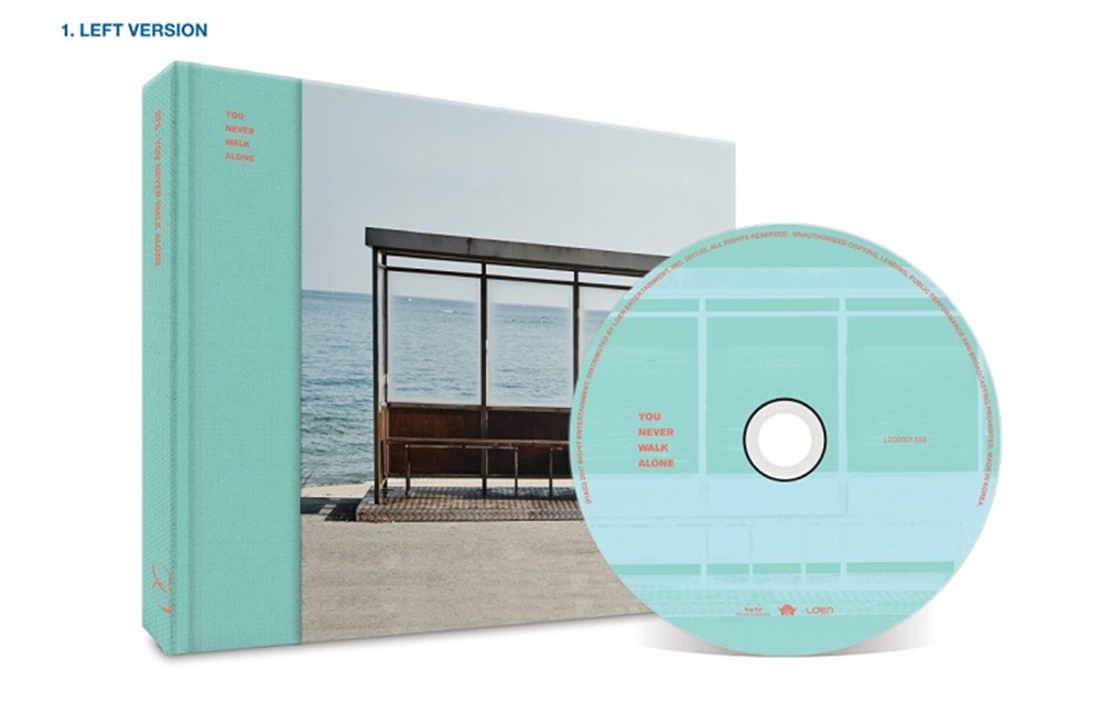 K-POP BTS WINGS You Never Walk Alone [Left Ver.] CD+Photobook+Photocard Sealed
