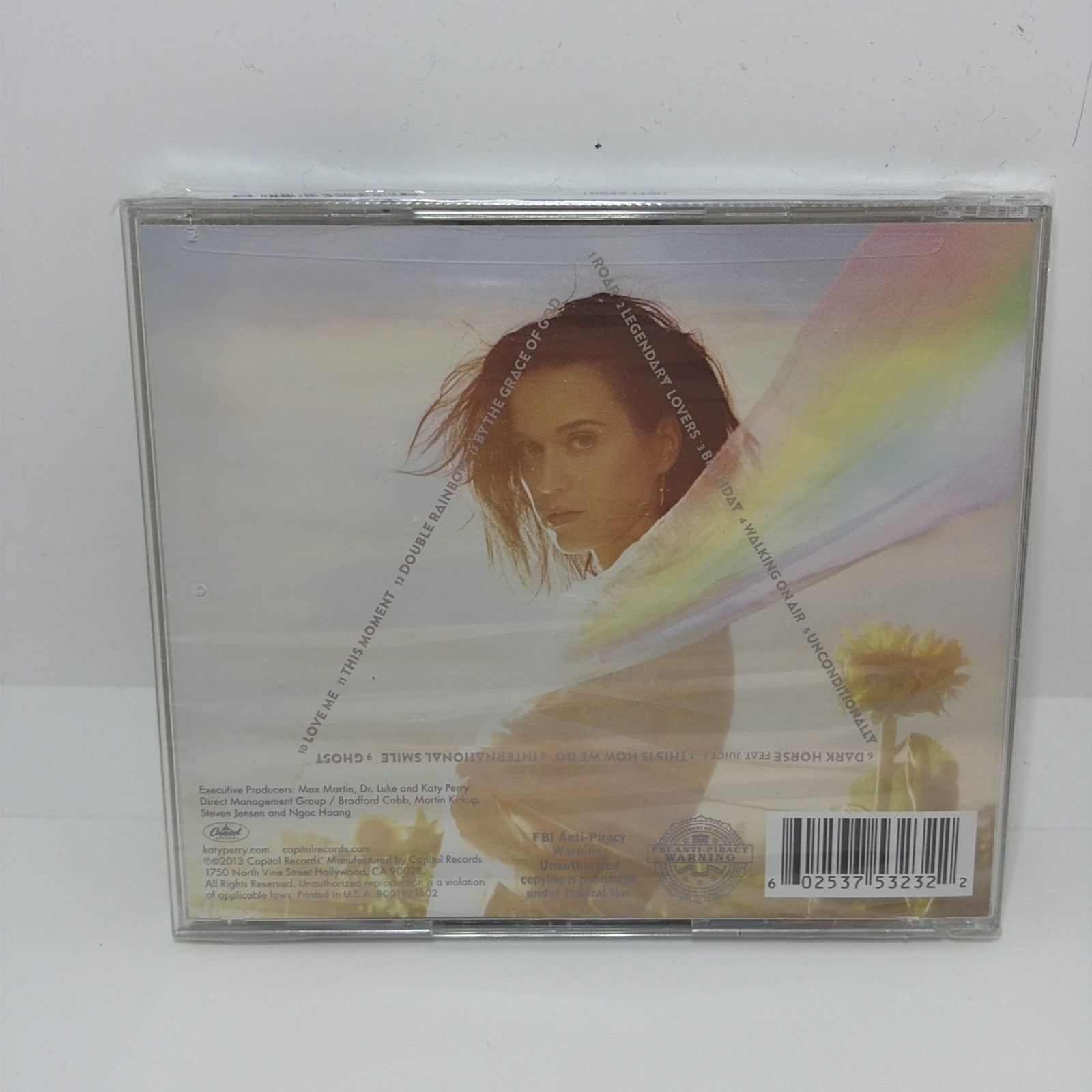 Katy Perry Prism CD Pop Album 2013 Capitol Records Jewel Case Standard 2010s