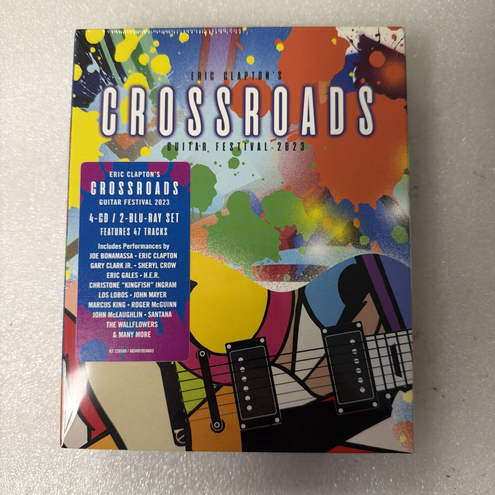 Various Artists Eric Clapton’s Crossroads Guitar Festival 2023 4CD & 2BD Sealed
