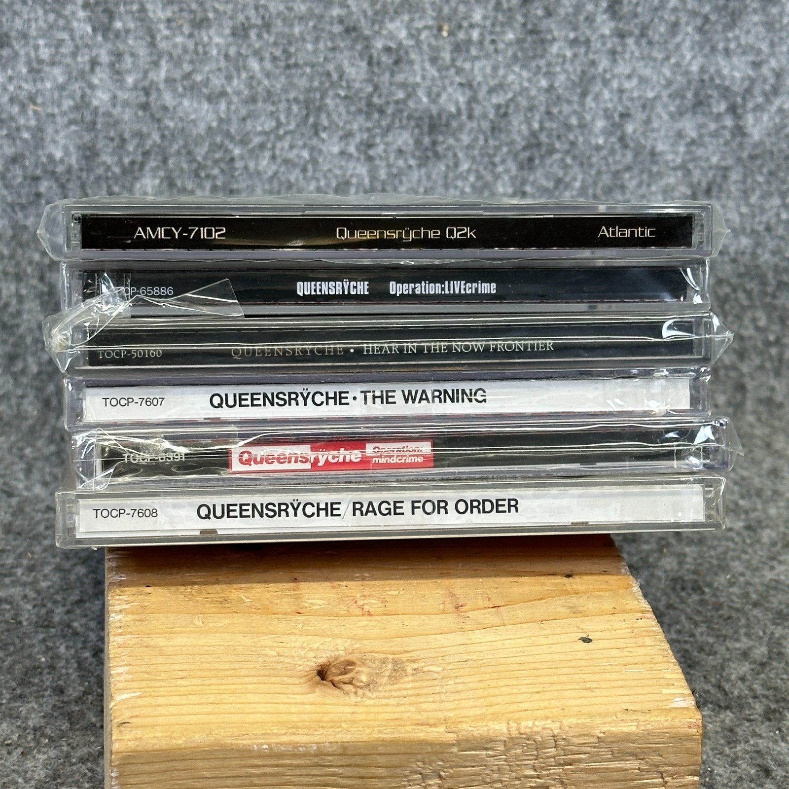 Queensrÿche OPR Japan Edition CD Lot *ALL SEALED*